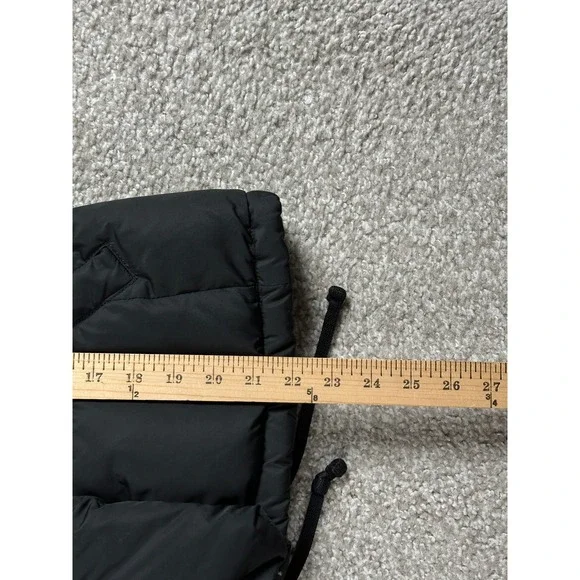James Perse Yosemite Vest Womens 0 Black Full Zip Goose Down Puffer Quilted - Picture 7 of 10
